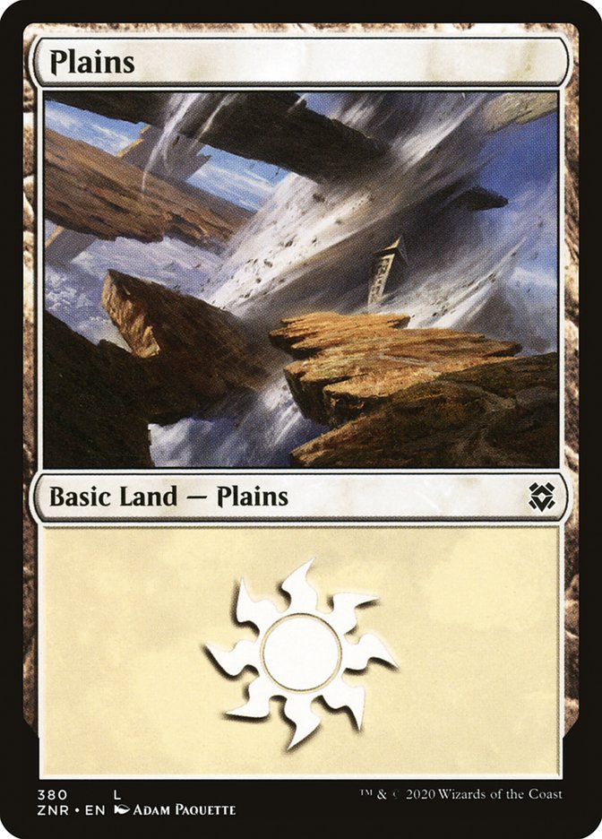 Plains (380) [Zendikar Rising] | Fandemonia Ltd