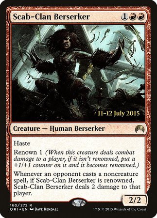 Scab-Clan Berserker [Magic Origins Promos] | Fandemonia Ltd