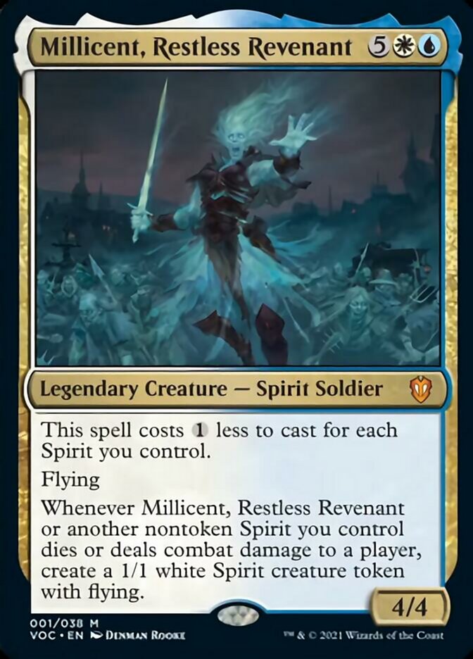 Millicent, Restless Revenant (Display Commander) [Innistrad: Crimson Vow Commander] | Fandemonia Ltd