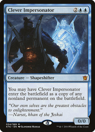 Clever Impersonator [Khans of Tarkir] | Fandemonia Ltd