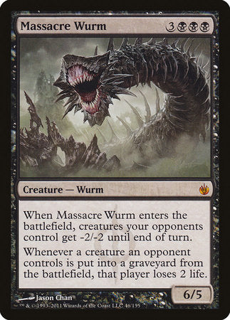 Massacre Wurm [Mirrodin Besieged] | Fandemonia Ltd