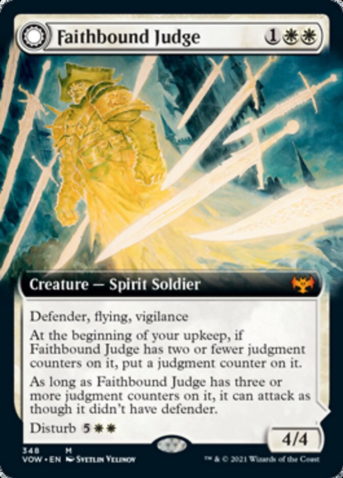 Faithbound Judge // Sinner's Judgment (Extended) [Innistrad: Crimson Vow] | Fandemonia Ltd