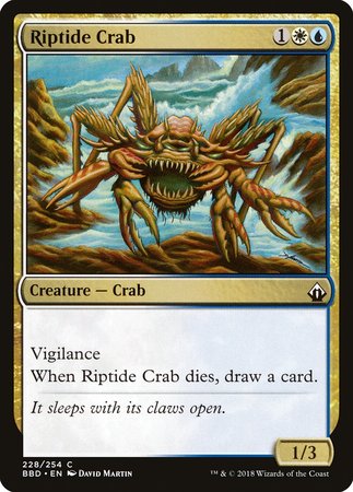 Riptide Crab [Battlebond] | Fandemonia Ltd