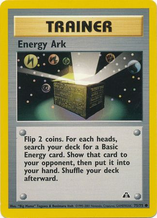 Energy Ark (75/75) [Neo Discovery Unlimited] | Fandemonia Ltd