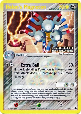 Holon's Magneton (22/113) (Stamped) [EX: Delta Species] | Fandemonia Ltd