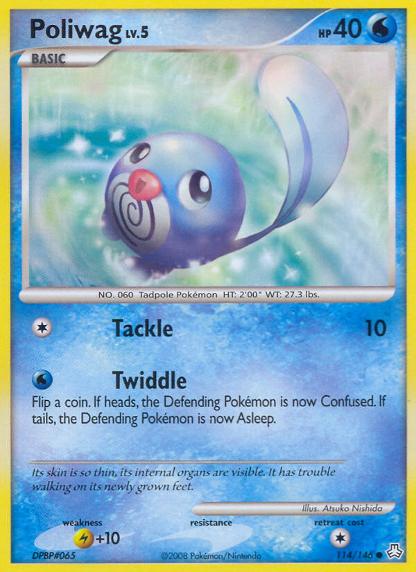 Poliwag (114/146) [Diamond & Pearl: Legends Awakened] | Fandemonia Ltd