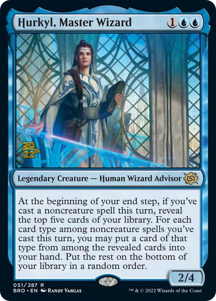 Hurkyl, Master Wizard [The Brothers' War: Prerelease Promos] | Fandemonia Ltd