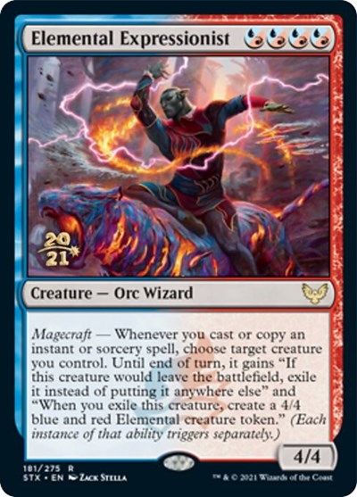 Elemental Expressionist [Strixhaven: School of Mages Prerelease Promos] | Fandemonia Ltd