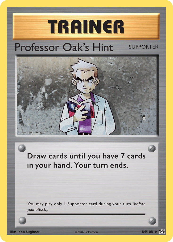 Professor Oak's Hint (84/108) [XY: Evolutions] | Fandemonia Ltd