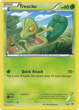 Treecko (7/30) [XY: Trainer Kit 2 - Latias] | Fandemonia Ltd