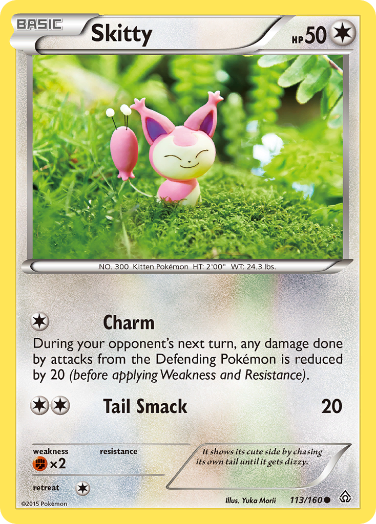 Skitty (113/160) [XY: Primal Clash] | Fandemonia Ltd