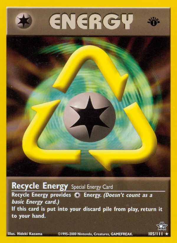 Recycle Energy (105/111) [Neo Genesis 1st Edition] | Fandemonia Ltd