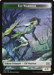 Elf Warrior Token [Double Masters] | Fandemonia Ltd