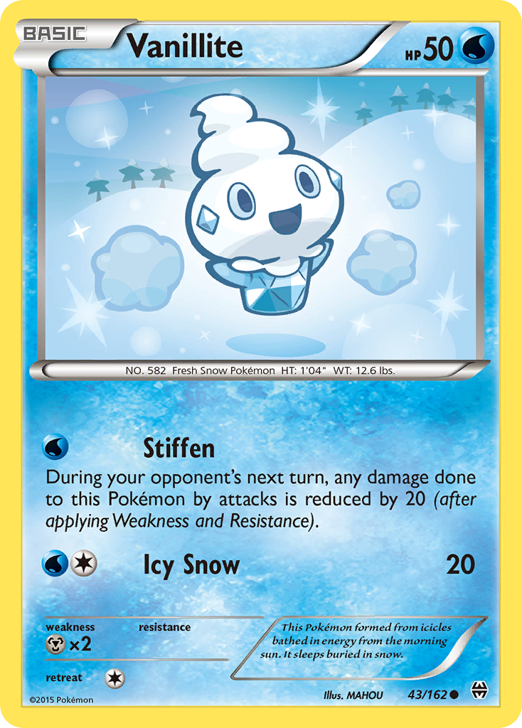 Vanillite (43/162) [XY: BREAKthrough] | Fandemonia Ltd