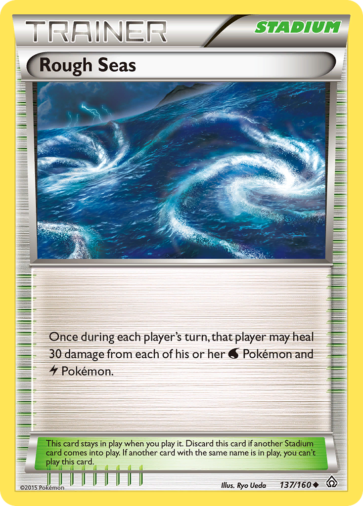 Rough Seas (137/160) [XY: Primal Clash] | Fandemonia Ltd