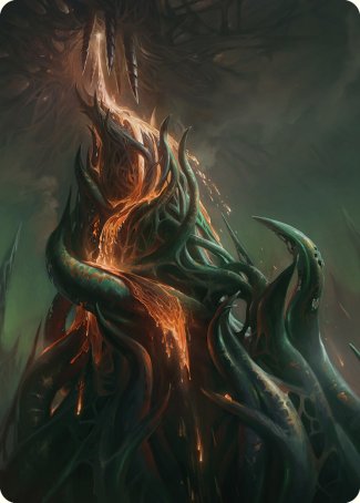 Copperline Gorge Art Card [Phyrexia: All Will Be One Art Series] | Fandemonia Ltd