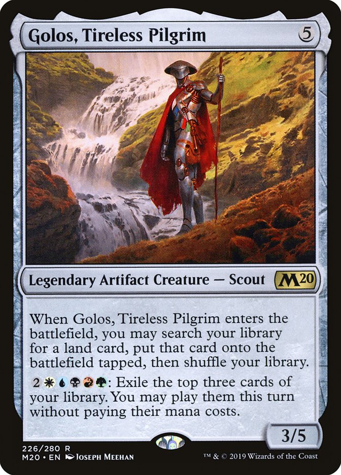 Golos, Tireless Pilgrim [Core Set 2020] | Fandemonia Ltd