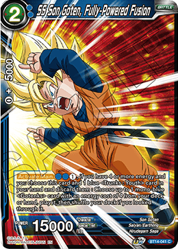 SS Son Goten, Fully-Powered Fusion (BT14-041) [Cross Spirits] | Fandemonia Ltd