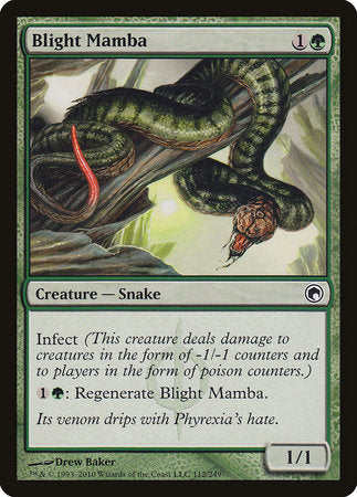 Blight Mamba [Scars of Mirrodin] | Fandemonia Ltd