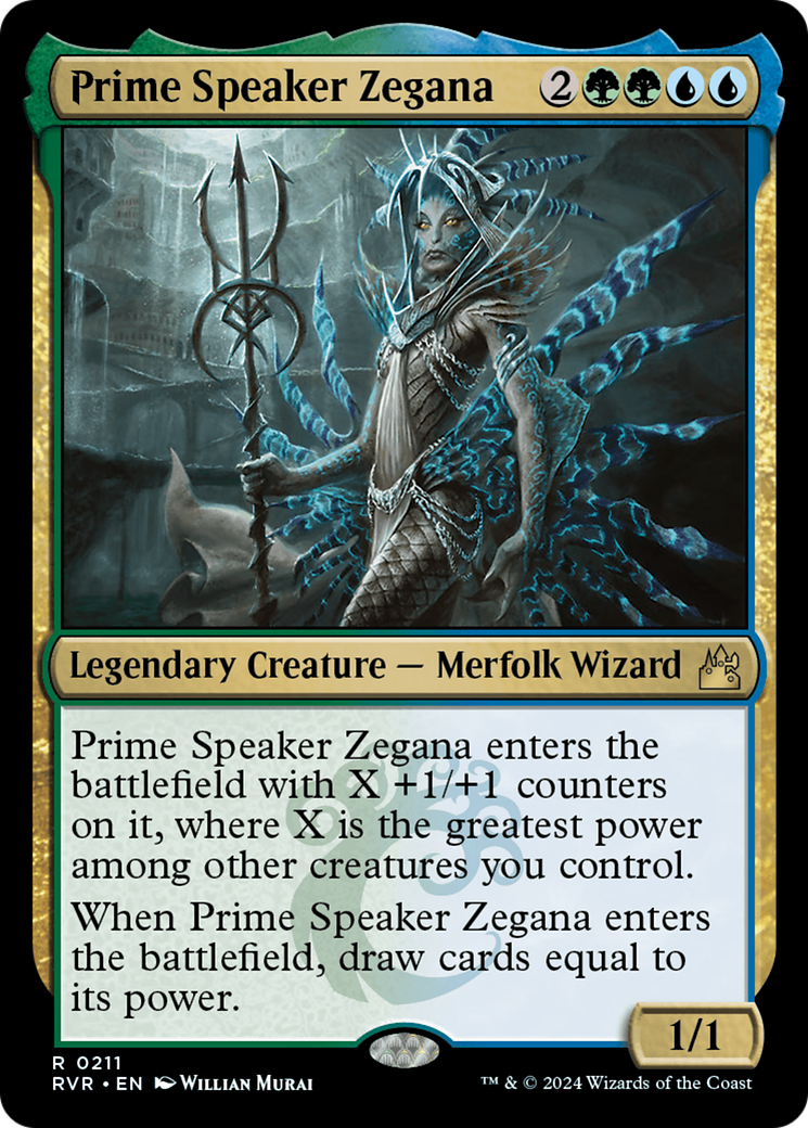 Prime Speaker Zegana [Ravnica Remastered] | Fandemonia Ltd