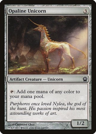 Opaline Unicorn [Theros] | Fandemonia Ltd