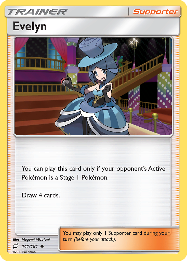 Evelyn (141/181) [Sun & Moon: Team Up] | Fandemonia Ltd