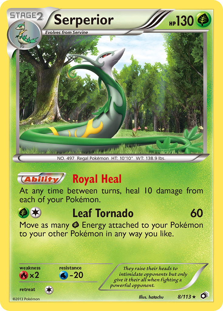 Serperior (8/113) [Black & White: Legendary Treasures] | Fandemonia Ltd