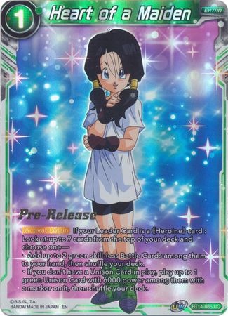 Heart of a Maiden (BT14-086) [Cross Spirits Prerelease Promos] | Fandemonia Ltd