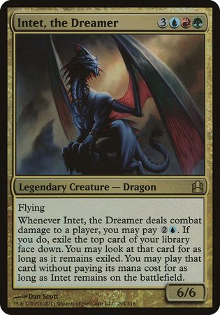 Intet, the Dreamer (Oversized) [Commander 2011 Oversized] | Fandemonia Ltd