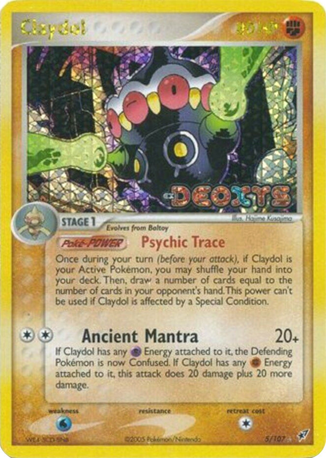 Claydol (5/107) (Stamped) [EX: Deoxys] | Fandemonia Ltd