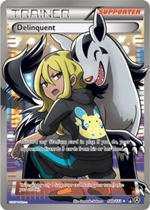 Delinquent (98b/122) (Full Art) (Alternate Art Promo) [XY: BREAKpoint] | Fandemonia Ltd