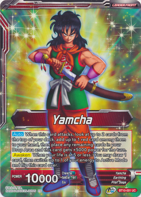 Yamcha // Yamcha, Supersonic Striker (BT10-001) [Rise of the Unison Warrior Prerelease Promos] | Fandemonia Ltd