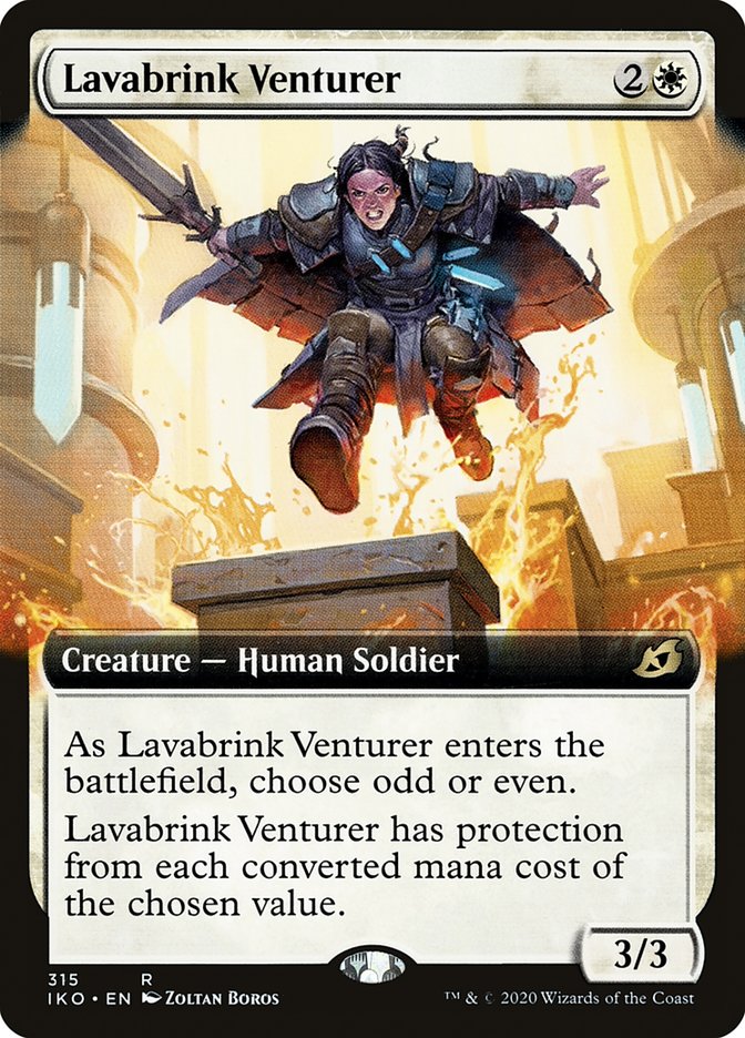 Lavabrink Venturer (Extended Art) [Ikoria: Lair of Behemoths] | Fandemonia Ltd