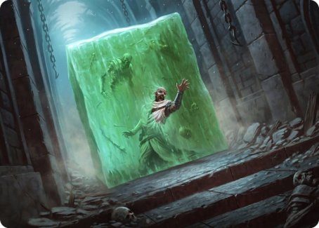 Gelatinous Cube Art Card [Dungeons & Dragons: Adventures in the Forgotten Realms Art Series] | Fandemonia Ltd