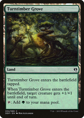 Turntimber Grove [Duel Decks: Zendikar vs. Eldrazi] | Fandemonia Ltd