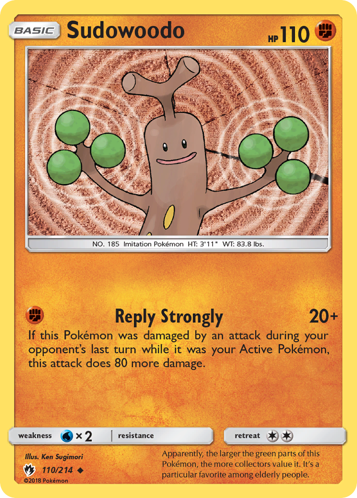 Sudowoodo (110/214) [Sun & Moon: Lost Thunder] | Fandemonia Ltd