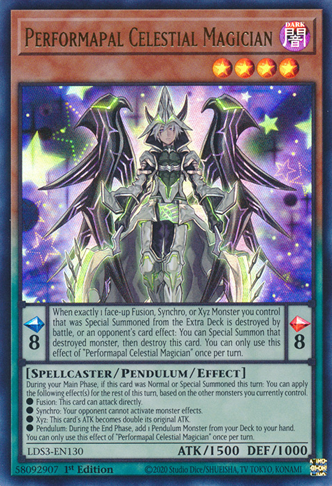 Performapal Celestial Magician [LDS3-EN130] Ultra Rare | Fandemonia Ltd