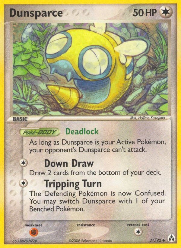 Dunsparce (31/92) [EX: Legend Maker] | Fandemonia Ltd