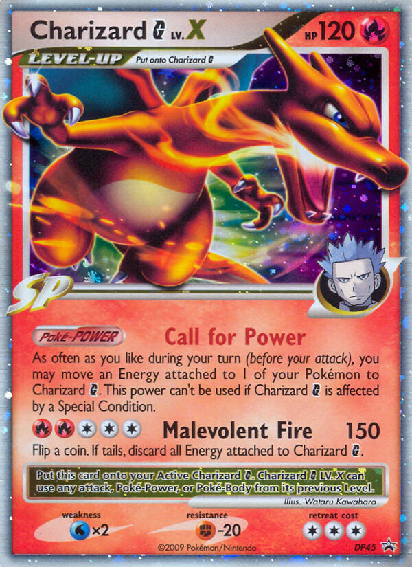 Charizard G LV.X (DP45) [Diamond & Pearl: Black Star Promos] | Fandemonia Ltd