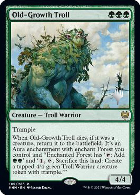 Old-Growth Troll [Kaldheim Promo Pack] | Fandemonia Ltd