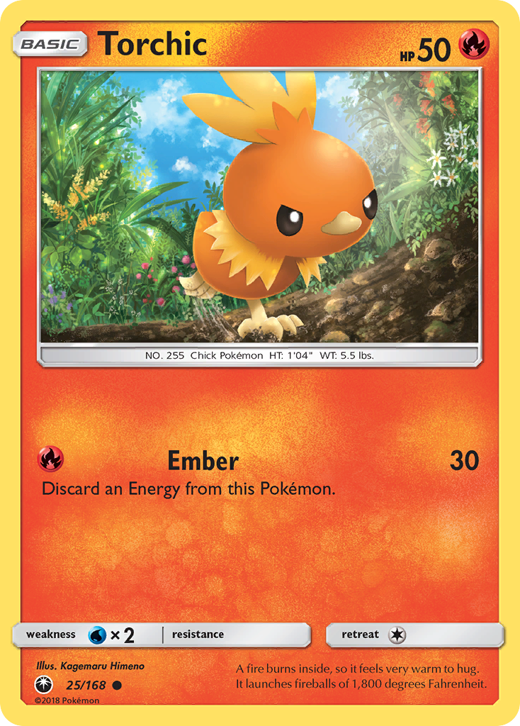 Torchic (25/168) [Sun & Moon: Celestial Storm] | Fandemonia Ltd