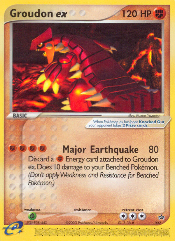 Groudon ex (002) [Nintendo: Black Star Promos] | Fandemonia Ltd