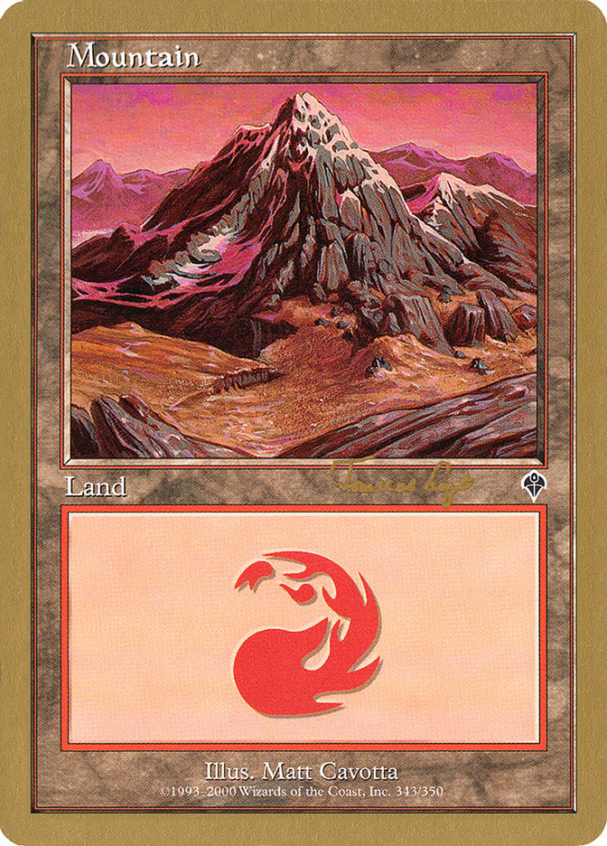 Mountain (tvdl343) (Tom van de Logt) [World Championship Decks 2001] | Fandemonia Ltd