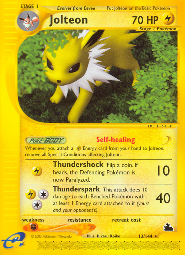 Jolteon (13/144) [Skyridge] | Fandemonia Ltd