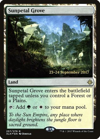 Sunpetal Grove [Ixalan Promos] | Fandemonia Ltd