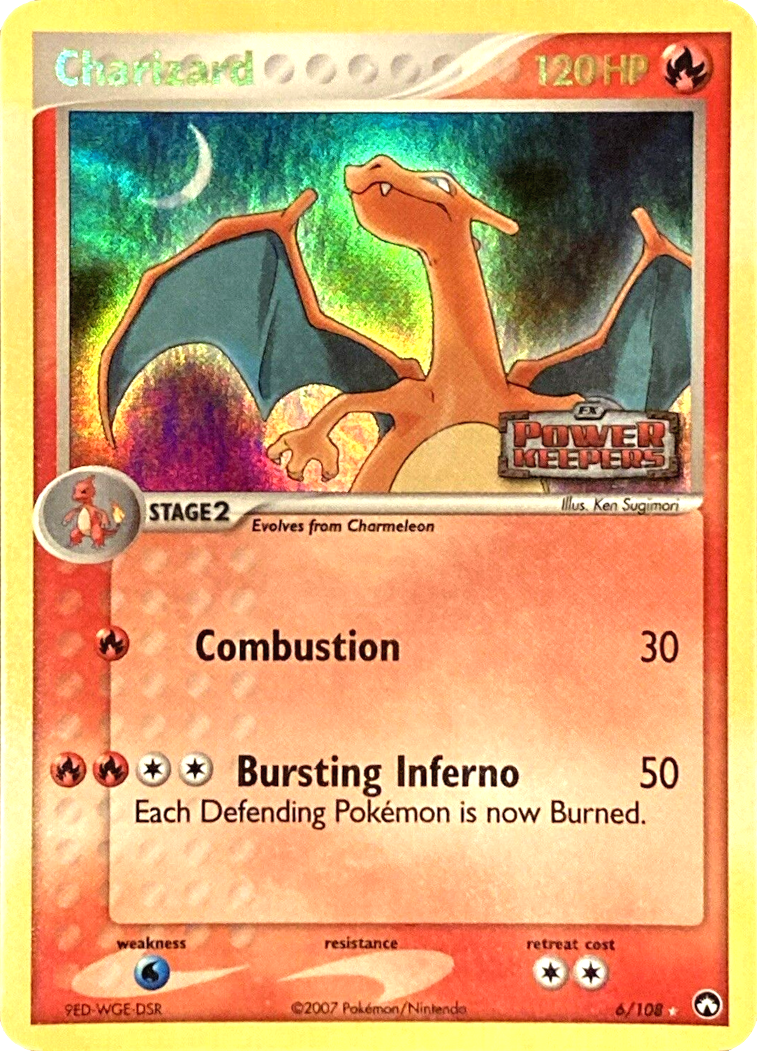 Charizard (6/108) (Stamped) [EX: Power Keepers] | Fandemonia Ltd