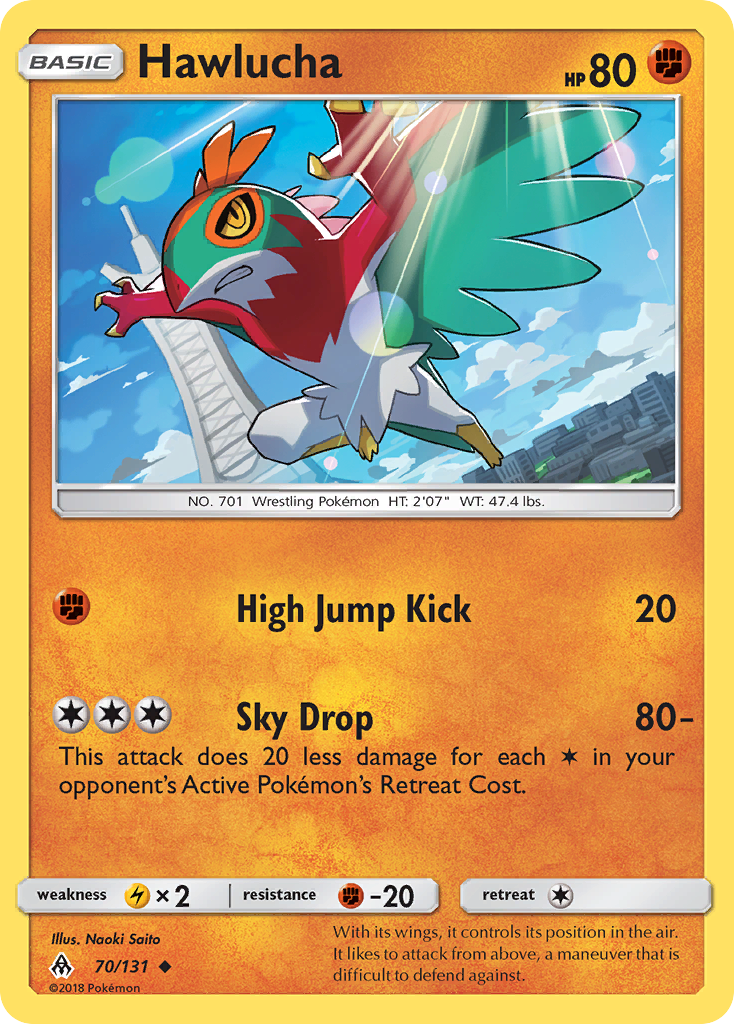 Hawlucha (70/131) [Sun & Moon: Forbidden Light] | Fandemonia Ltd