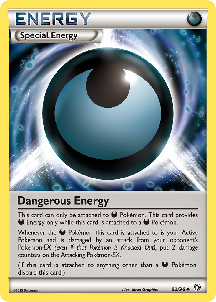 Dangerous Energy (82/98) [XY: Ancient Origins] | Fandemonia Ltd