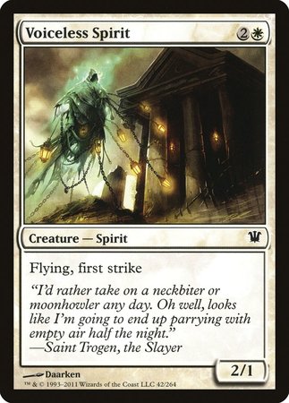 Voiceless Spirit [Innistrad] | Fandemonia Ltd