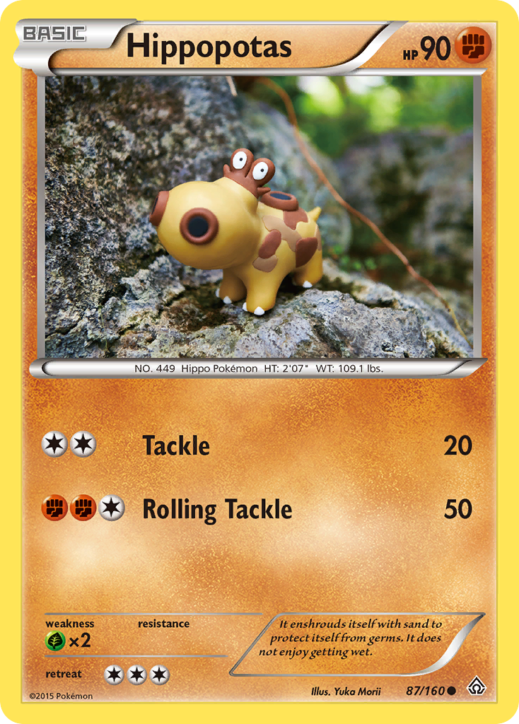 Hippopotas (87/160) [XY: Primal Clash] | Fandemonia Ltd